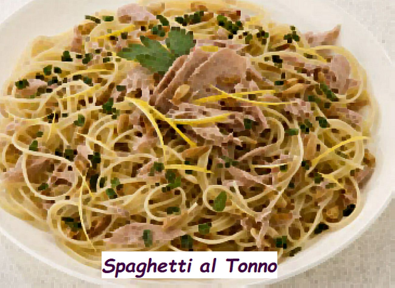 Ricetta Di Cucina Spaghetti Al Tonno